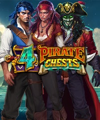 4 Pirate Chests
